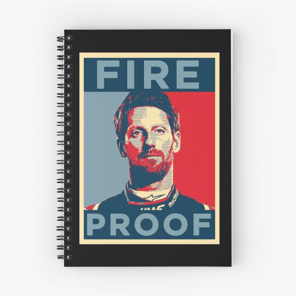 Item preview, Romain Grosjean Fire proof Classic T-Shirt designed and sold by Leola  Witting.