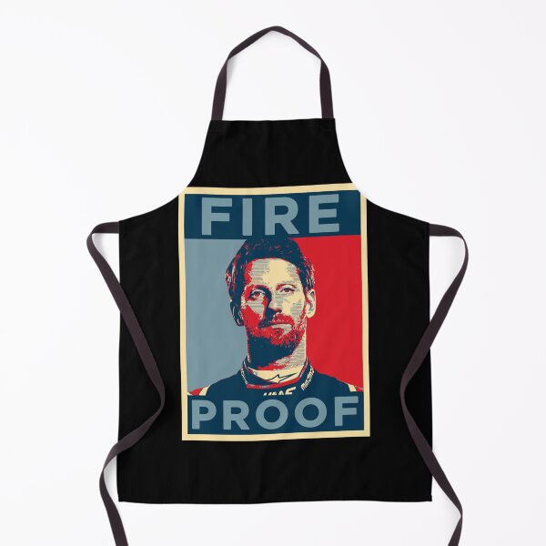 Aperçu de l'œuvre Romain Grosjean Résistant au feu T-shirt classique créée et vendue par Leola  Witting.