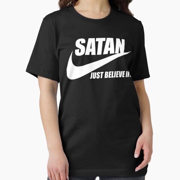 Item preview, SATAN Just believe in it Classic T-Shirt designed and sold by Leola  Witting.