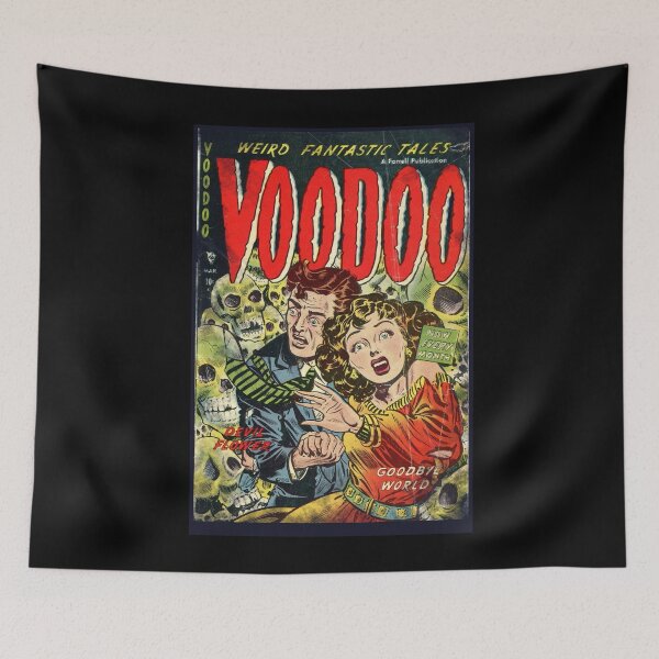 Item preview, Vintage comic book distressed look voodoo . designed and sold by beachcamper.