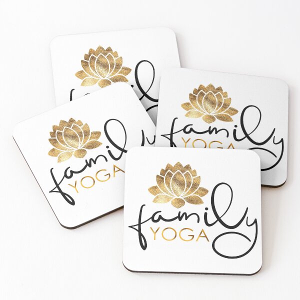 Item preview, Women's Family yoga print t-shirt | yoga t-shirt | custom t shirt | namaste t-shirt | women's t-shirt | Namaste designed and sold by PCBoutique.