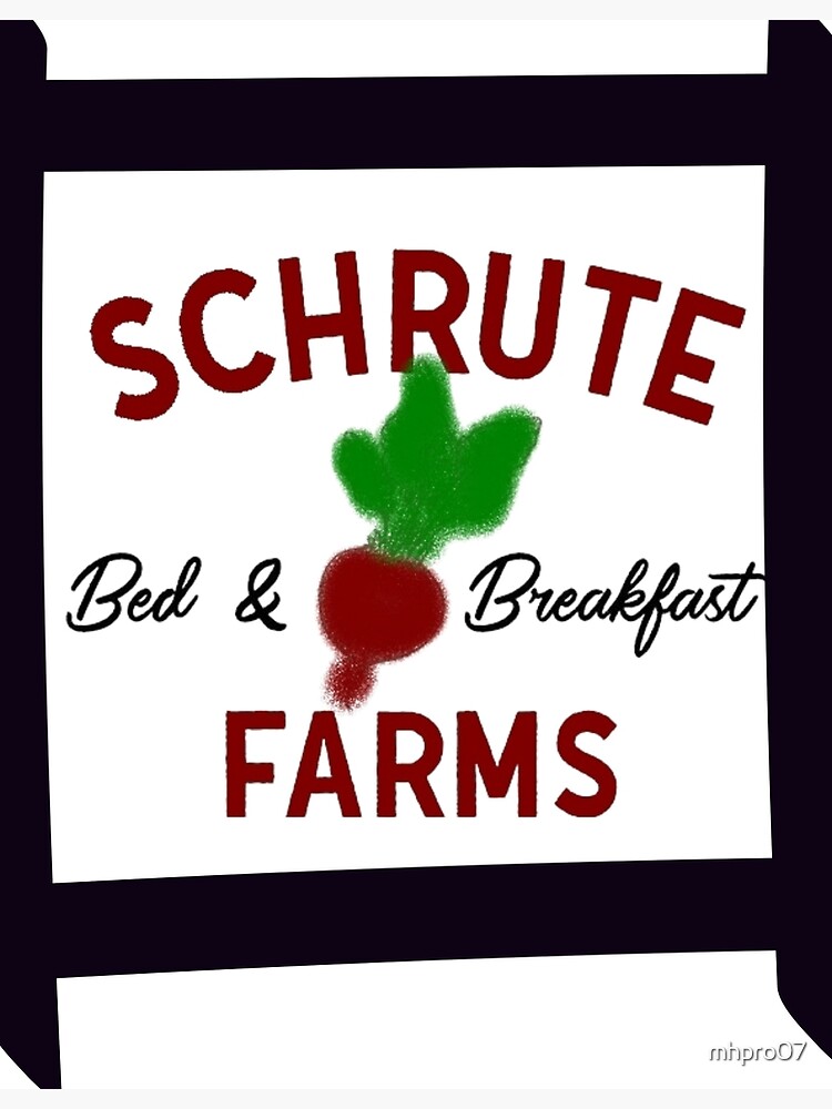Discover Schrute Farms Premium Matte Vertical Posters, The Office Premium Matte Vertical Posters