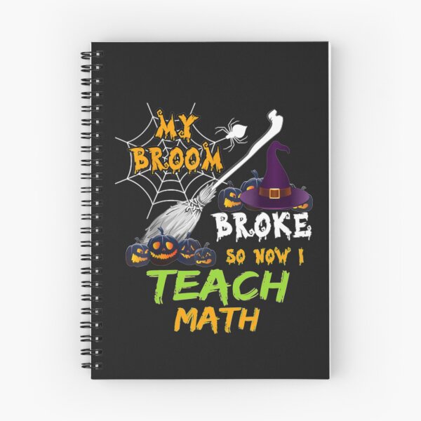 Item preview, My Broom Broke So Now I Teach Math designed and sold by Clavitaps.