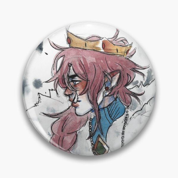 Item preview, Technoblade watercolor painting designed and sold by Beelzblood.
