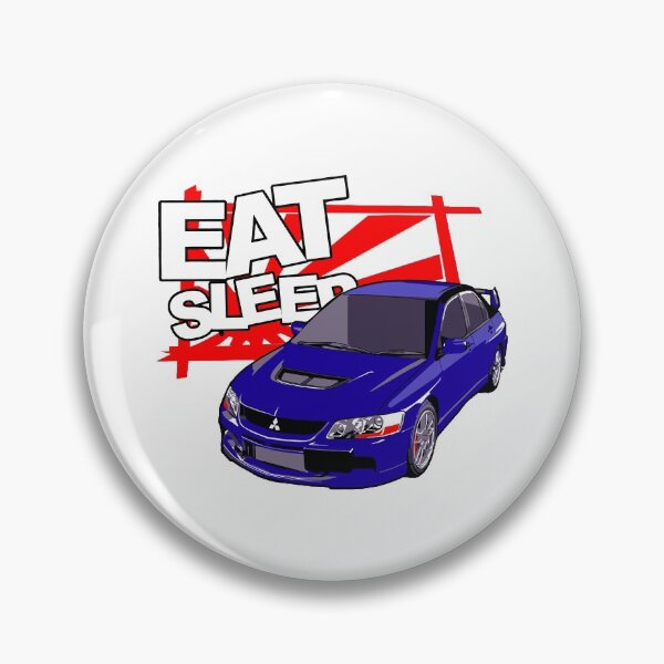 Item preview, Eat Sleep JDM Mitsubishi Lancer EVO designed and sold by CopiPanilArt.