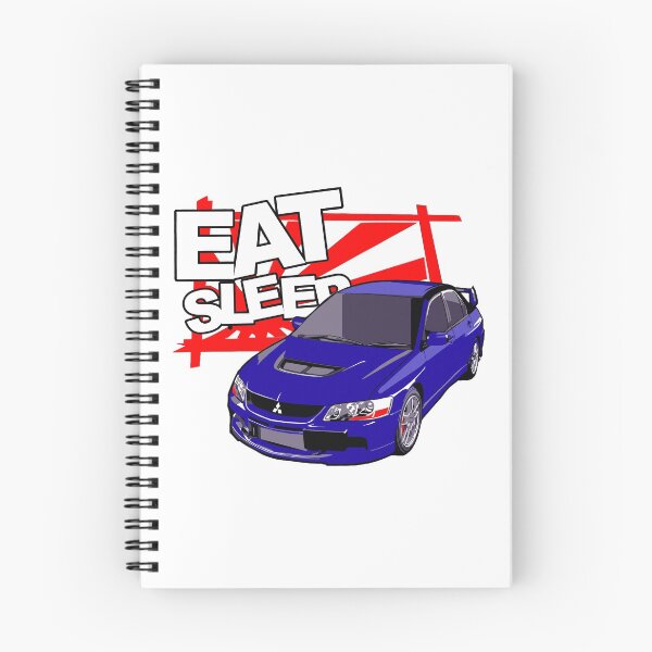 Item preview, Eat Sleep JDM Mitsubishi Lancer EVO designed and sold by CopiPanilArt.