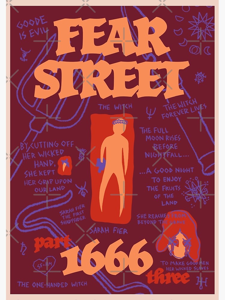 Fear Street Part 3 1666 Poster For Sale By Hannahe Art Redbubble 1334