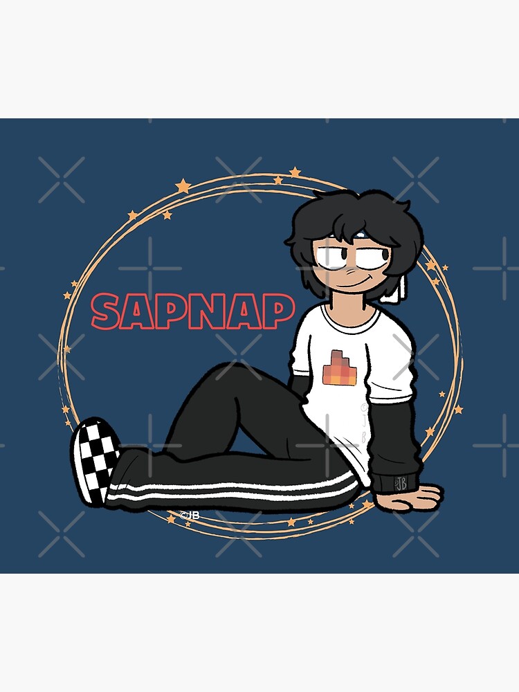 Dream SMP - Sapnap fan art Metal Print for Sale by FunnehGacha