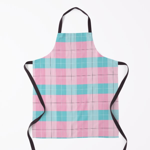 Item preview, Square Pattern in Baby pink and Cyan color designed and sold by Pearl-Island.