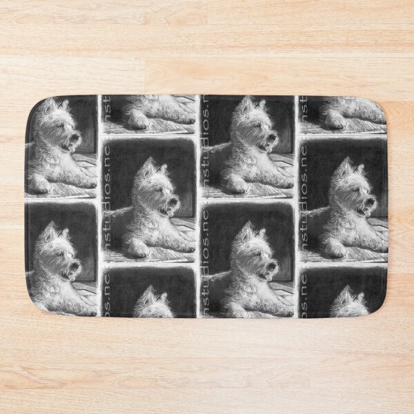 Item preview, Wrigley 2 the Westie Pet Portrait Commission designed and sold by chstudios.