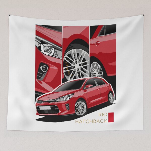 Item preview, KIA Rio Hatchback 2019 designed and sold by CopiPanilArt.