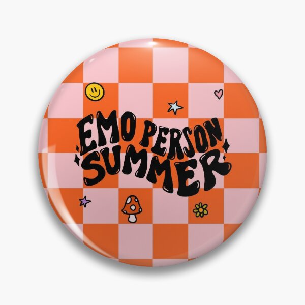 Emo Person Summer Pin for Sale by doodlebymeg