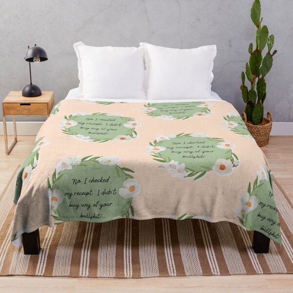 Item preview, No, I checked my receipt. I didn’t buy any of your bullshit. designed and sold by Kira Erickson.