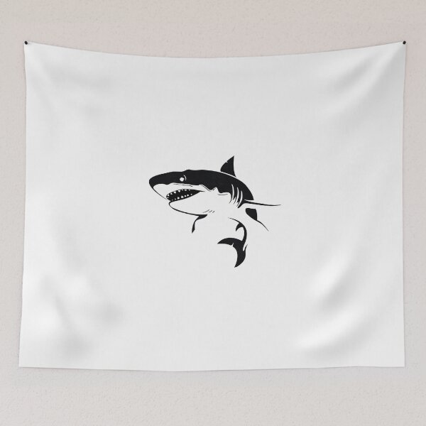 Item preview, Black shark designed and sold by InstaCreatives.