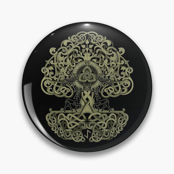 Item preview, Yggdrasil Viking Tree of Life Norse Pagan Mythology Celtic Knotwork designed and sold by BluePagan.
