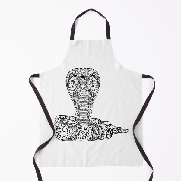Item preview, Black Cobra Snake Mandala designed and sold by Wachi-A.