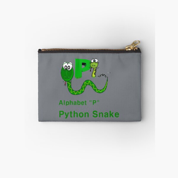 Item preview, Alphabet Study "P" Python Snake designed and sold by mostheristore.
