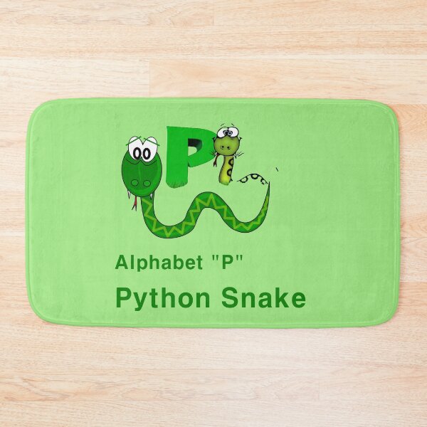 Item preview, Alphabet Study "P" Python Snake designed and sold by mostheristore.