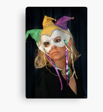 Blond Woman Canvas Print
