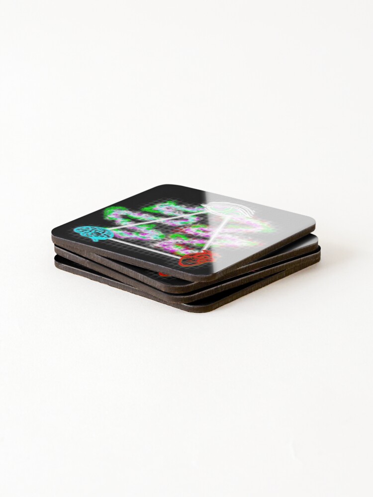 Thumbnail 4 of 5, Coasters (Set of 4), BI-Rool designed and sold by SoloDeath.