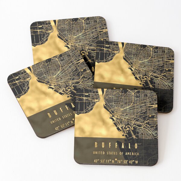 Item preview, BUFFALO MAP USA designed and sold by hatimelhag.