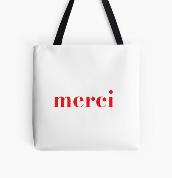 Merci  Tote Bag for Sale by Sikorae