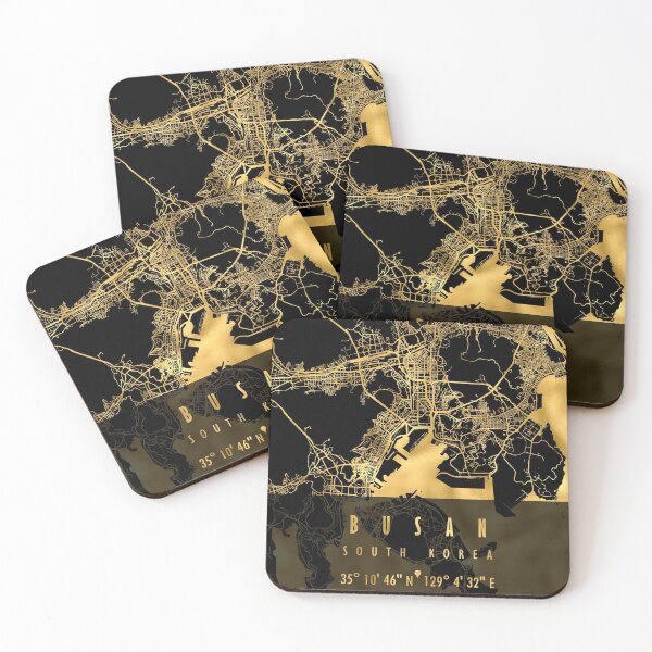Item preview, BUSAN MAP SOUTH KOREA designed and sold by hatimelhag.