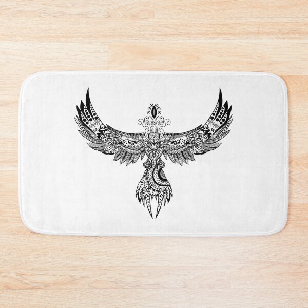 Item preview, Black Phoenix Mandala designed and sold by Wachi-A.