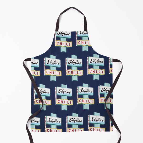 Item preview, Retro Skyline Sign Repeating Pattern designed and sold by audrence.