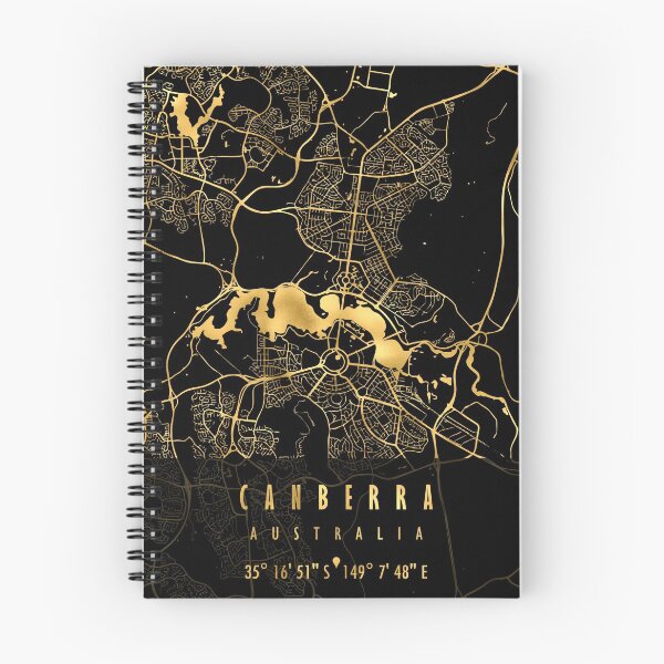 Item preview, CANBERRA MAP AUSTRALIA designed and sold by hatimelhag.