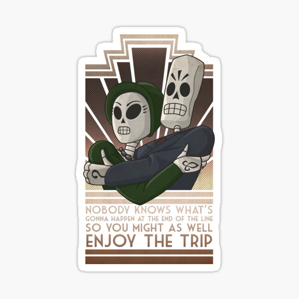 Vista previa del artículo con la obra «Disfruta el viaje», diseñado y vendido por Dandi-boy.