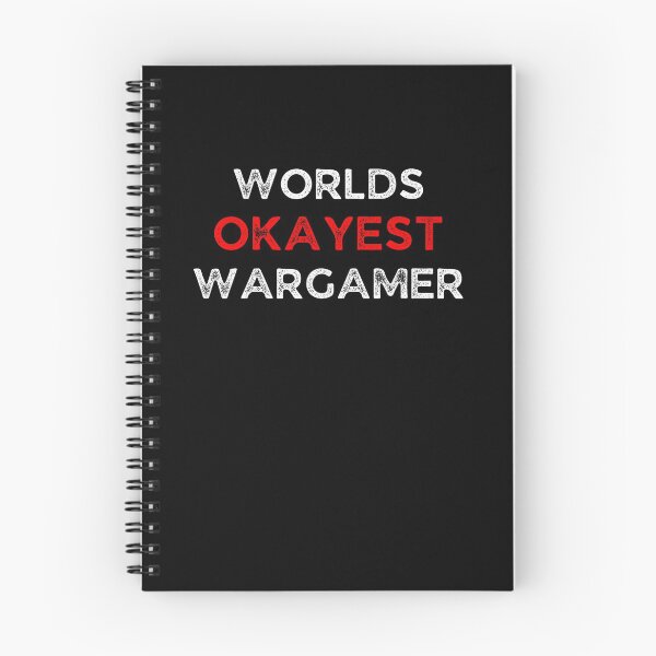 Item preview, World's Okayest Wargamer, Funny Tabletop Gaming (red) designed and sold by NerdyChibi.