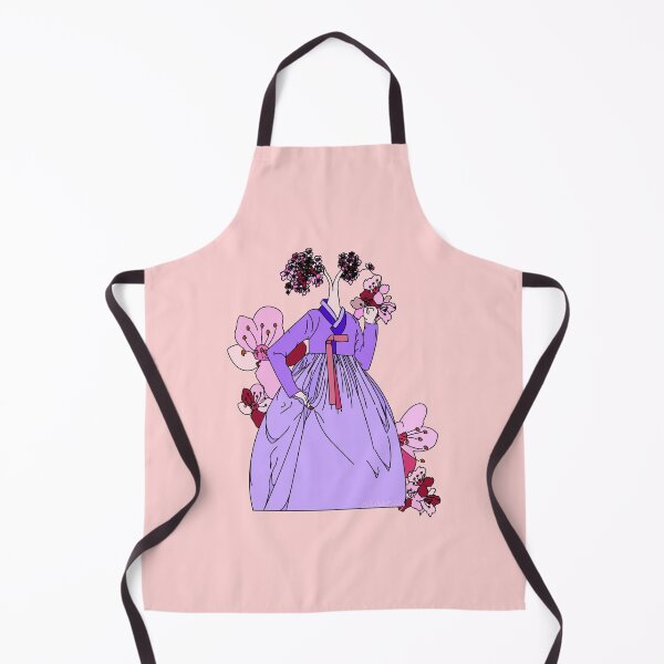 Item preview, Korean Hanbok and Cherry Blossoms designed and sold by colormetabby.
