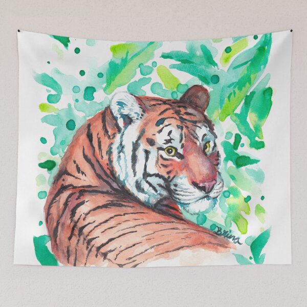 Item preview, Watercolor Tiger designed and sold by Brina Williamson.