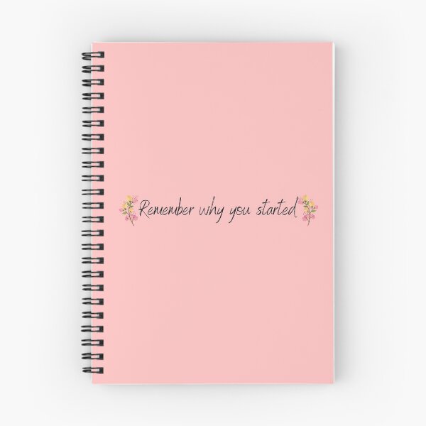Item preview, Remember why you started - Blossoms designed and sold by KarolinaPaz.
