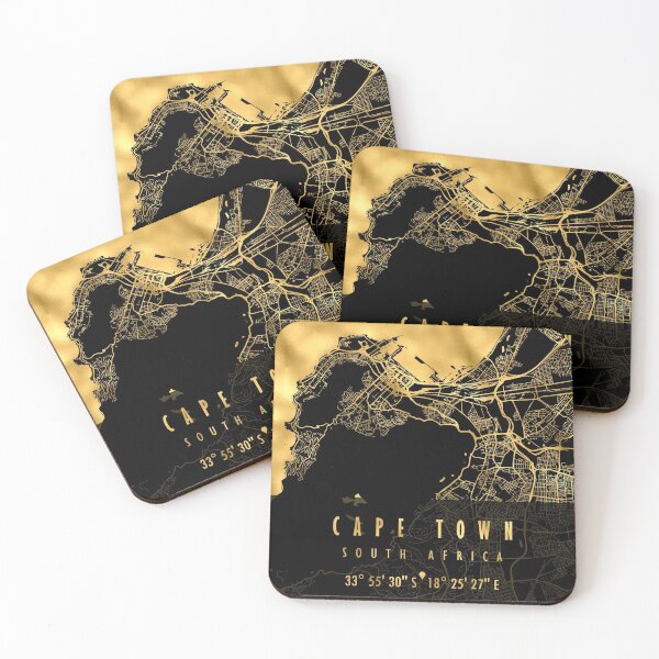 Item preview, CAPE TOWN MAP SOUTH AFRICA designed and sold by hatimelhag.