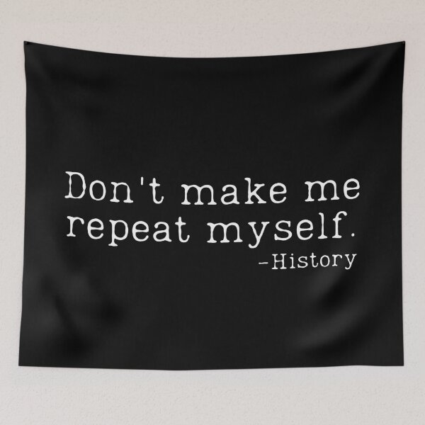 Item preview, Don't make me repeat myself - White designed and sold by KarolinaPaz.