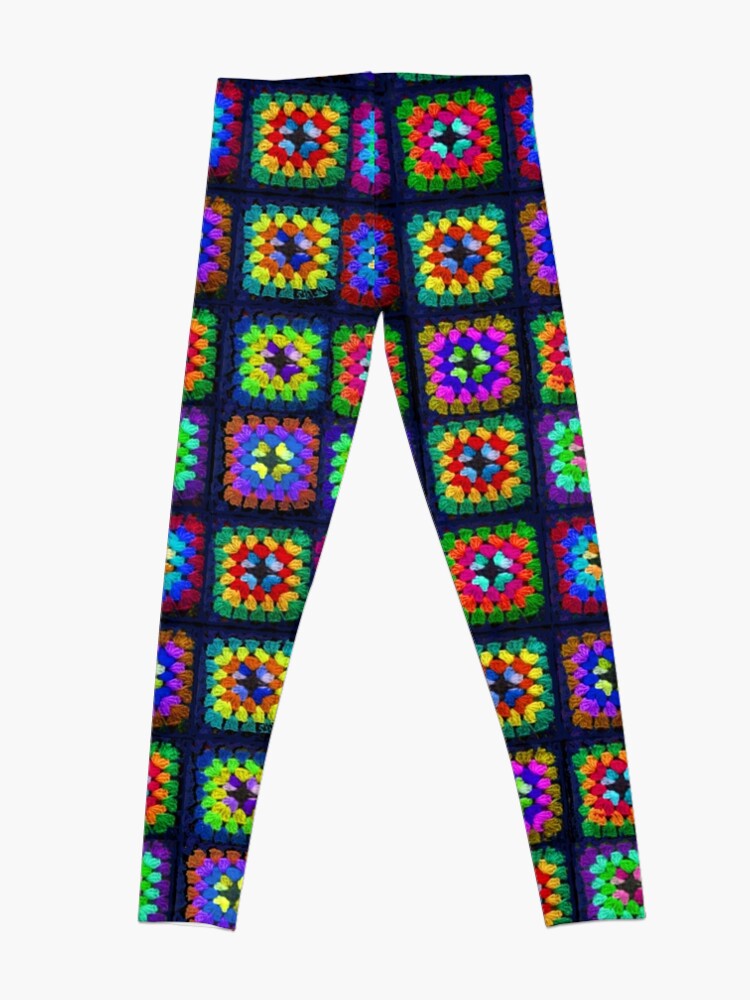 Crochet Print Leggings