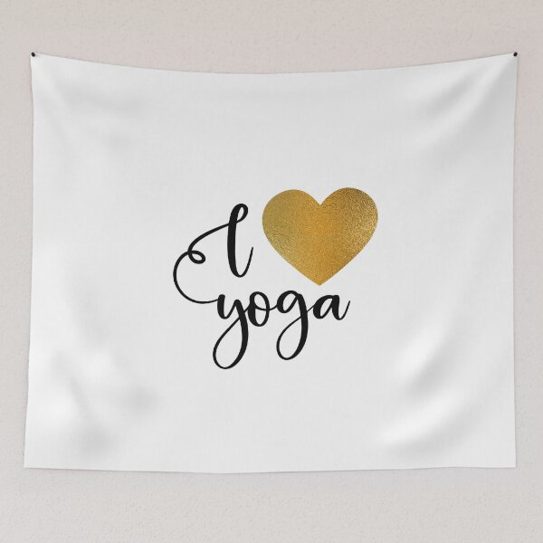 Item preview, Women's printed t shirt I love yoga | yoga t-shirt | custom t shirt | namaste t-shirt | women's t-shirt | Namaste designed and sold by PCBoutique.
