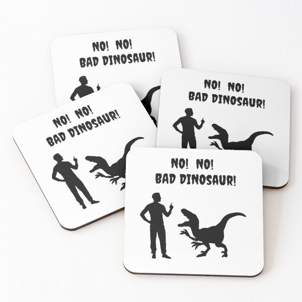 Item preview, No!  No!  Bad Dinosaur! designed and sold by WeTrieditatHome.