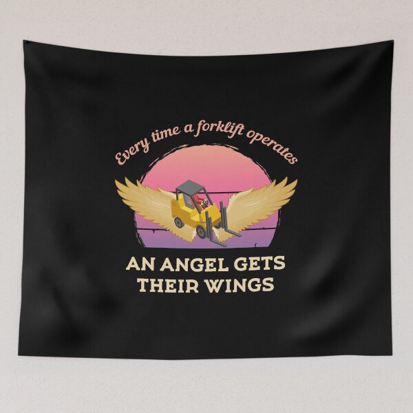 Item preview, Forklift Angel designed and sold by Troy Green.