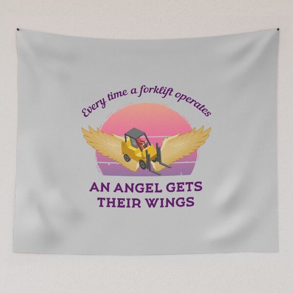 Item preview, Forklift Angel designed and sold by Troy Green.