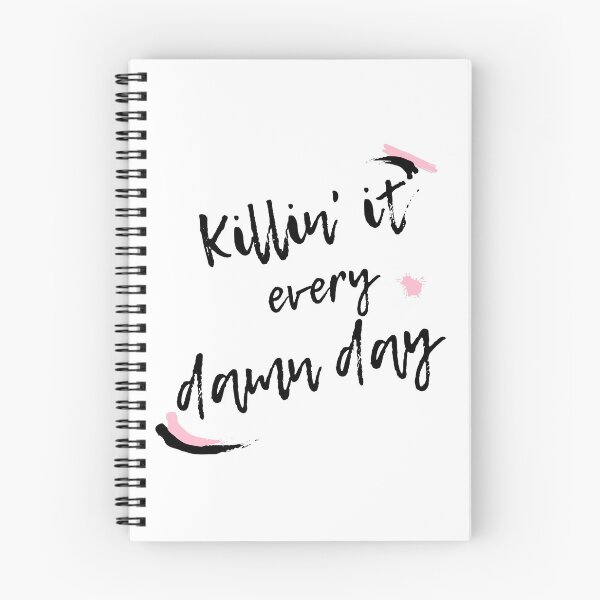 Item preview, Killin' It Every Damn Day Graphic designed and sold by Marie  Labradore.