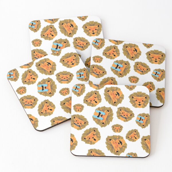 Item preview, Cute Emotional Lions Pattern Design designed and sold by Onewivnacher.