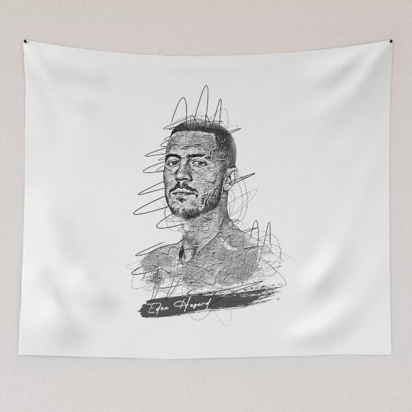 Item preview, Eden Hazard Abstract Sketch Art, Eden Michael Hazard, Eden Hazard Caricature Illustration designed and sold by graphic-genie.