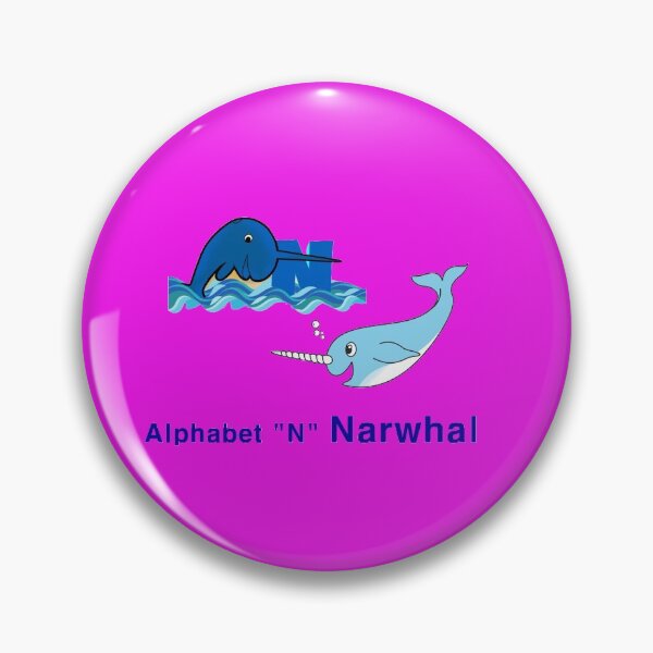 Item preview, Alphabet Study "N" Narwhal designed and sold by mostheristore.
