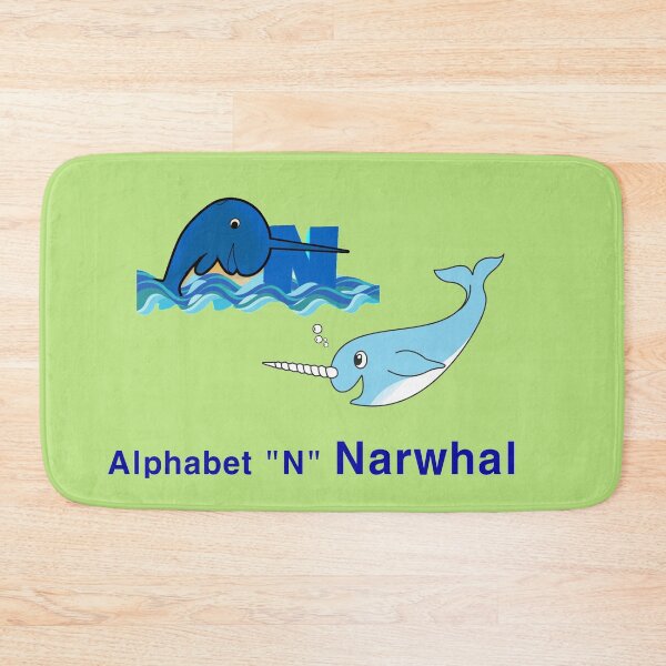 Item preview, Alphabet Study "N" Narwhal designed and sold by mostheristore.