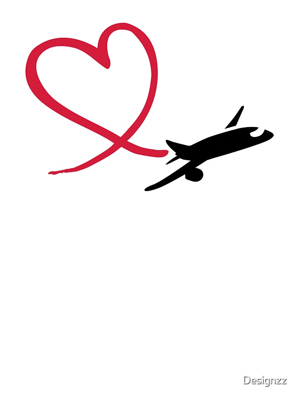 airplane heart clipart - photo #5