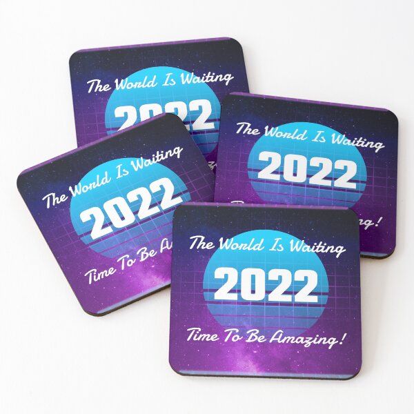 Item preview, 2022 The World is Waiting - Time to be Amazing!  designed and sold by PorchVeranda.