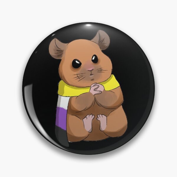 Item preview, nonbinary hamster  designed and sold by UlshCruz.